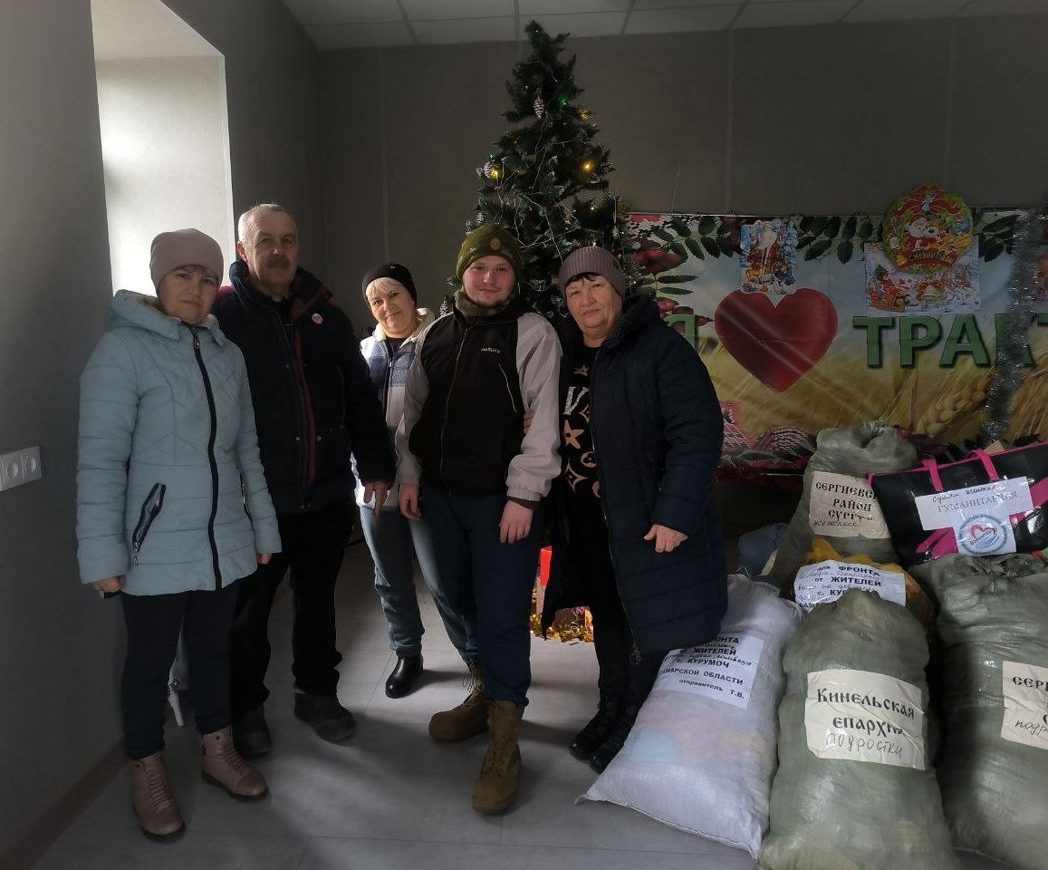 Помогаем одеждой селам Запорожья